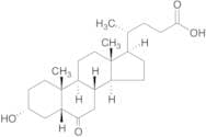 5-β-Cholanic Acid-3α-ol-6-one