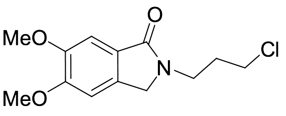 2-(3-Chloropropyl)-5,6-dimethoxyisoindolin-1-one