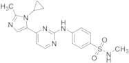4-((4-(1-cyclopropyl-2-methyl-1H-imidazol-5-yl)pyrimidin-2-yl)amino)-N-methylbenzenesulfonamide