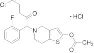 5-(5-Chloro-1-(2-fluorophenyl)-2-oxopentyl)-4,5,6,7-tetrahydrothieno[3,2-c]pyridin-2-yl Acetate Hy…