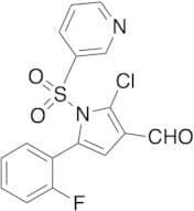 2-Chloro-5-(2-fluorophenyl)-1-[(pyridin-3-yl)sulfonyl]-1H-pyrrole-3-carboxaldehyde