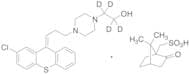 trans-Clopenthixol-d4 (-)-10-Camphorsulfonic Acid Salt