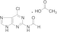 N-(6-Chloro-9H-purin-2-yl)-formamide Acetate