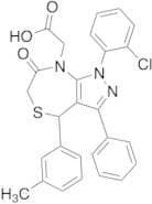 1-(2-Chlorophenyl)-1,4,6,7-tetrahydro-4-(3-methylphenyl)-7-oxo-3-phenyl-8H-pyrazolo[3,4-e][1,4]thi…