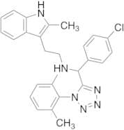 N-[(4-Chlorophenyl)[1-(2,6-dimethylphenyl)-1H-tetrazol-5-yl]methyl]-2-methyl-1H-indole-3-ethanamine