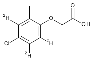 (4-​Chloro-​2-​methylphenoxy-​2,​3,​5-​d3)​acetic Acid