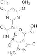 3-chloro-5-[[[[(4,6-dimethoxy-2-pyrimidinyl)amino]carbonyl]amino]sulfonyl]-N-hydroxy-1-methyl-1H-P…