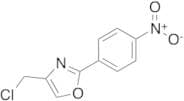 4-(Chloromethyl)-2-(4-nitrophenyl)-1,3-oxazole (>90%)