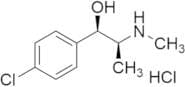(1R,2S)-1-(4-chlorophenyl)-2-(methylamino)propan-1-ol hydrochloride salt