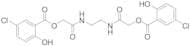 [2-[2-[[2-(5-Chloro-2-hydroxybenzoyl)oxyacetyl]amino]ethylamino]-2-oxoethyl] 5-chloro-2-hydroxyben…