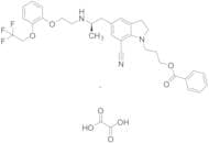 7-Descarboxamido, 7-Cyano (R)-Silodosin O-Benzoate Oxalate