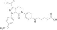 6-(4-((4-Carboxybutyl)amino)phenyl)-1-(4-methoxyphenyl)-7-oxo-4,5,6,7-tetrahydro-1H-pyrazolo[3,4-c…
