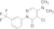 4-Chloro-5-(dimethylamino)-2-(3-(trifluoromethyl)phenyl)pyridazin-3(2H)-one