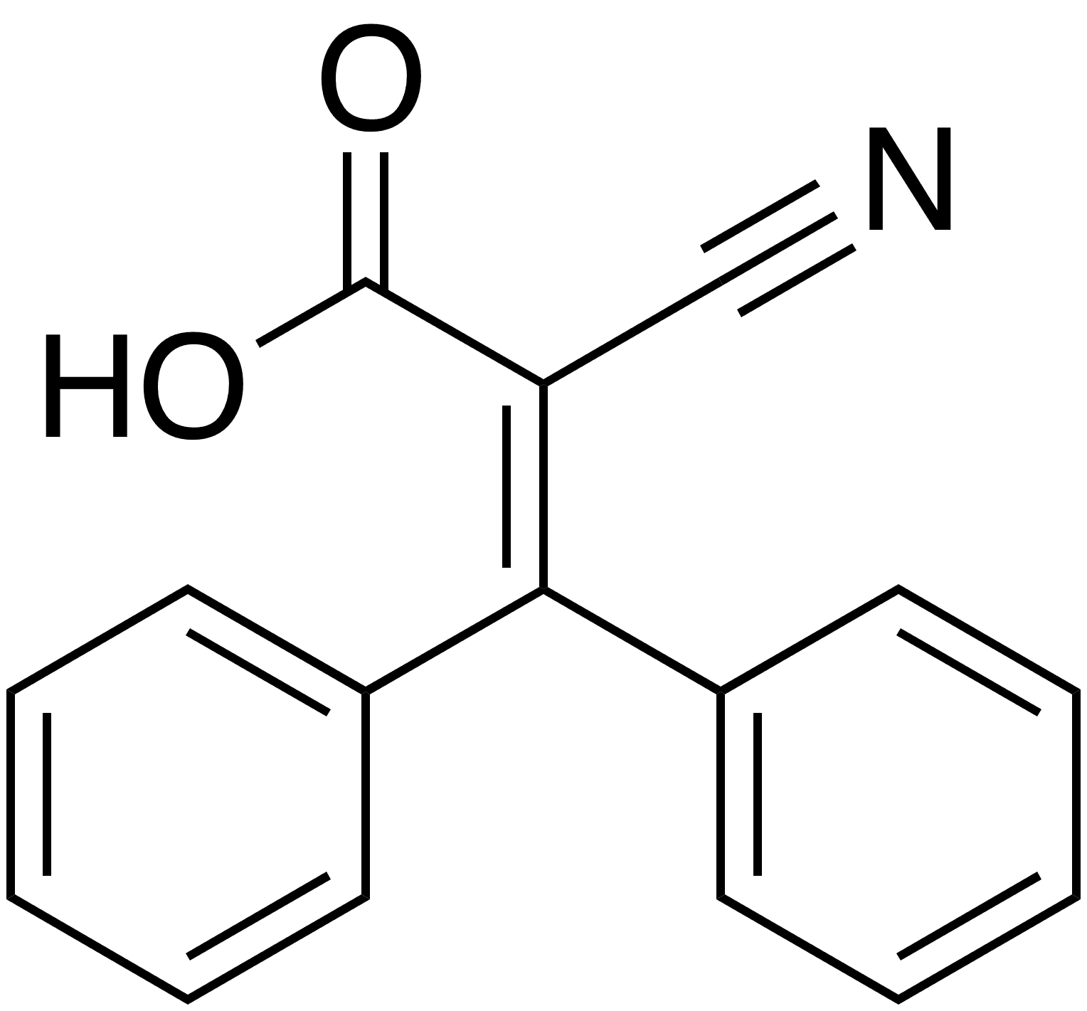 2-Cyano-3,3-diphenylacrylic Acid