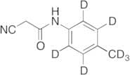 2-Cyano-N-(4-methylphenyl)acetamide-d7