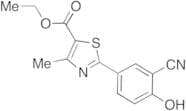 2-(3-Cyano-4-hydroxyphenyl)-4-methyl-1,3-thiazole-5-carboxylic Acid Ethyl Ester