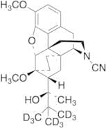 N-Cyano-3-O-methyl Norbuprenorphine-d9