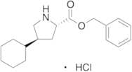 (4S)-4-Cyclohexyl-L-proline Phenylmethyl Ester Hydrochloride