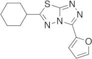 6-Cyclohexyl-3-(2-furanyl)-1,2,4-triazolo[3,4-b][1,3,4]thiadiazole