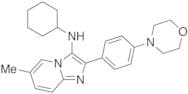 N-Cyclohexyl-6-methyl-2-[4-(4-morpholinyl]-imidazo[1,2-a]pyridin-3-amine