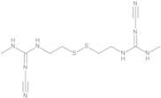 N-Cyano-3-(cyanoamino)-N'-methyl-7,8-dithia-2,4,11-triazadodec-2-en-12-imidamide (Cimetidine Impur…