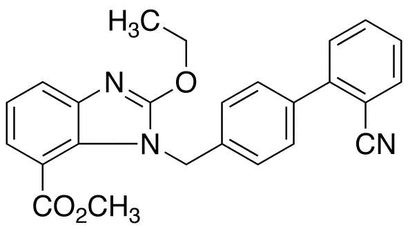 1-[(2'-Cyano-1,1'-biphenyl-4-yl)methyl]-2-ethoxy-7-benzimidazolecarboxylic Acid Methyl Ester