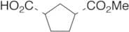 (1R,3S)-1,3-Cyclopentanedicarboxylic Acid 1-Methyl Ester