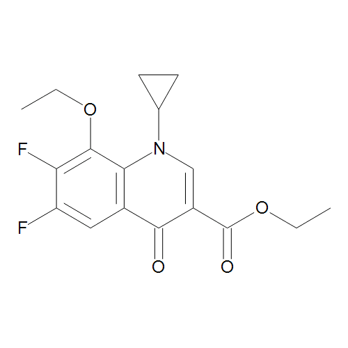 1-Cyclopropyl-8-ethoxy-6,7-difluoro-1,4-dihydro-4-oxo-3-quinolinecarboxylic Acid Ethyl Ester