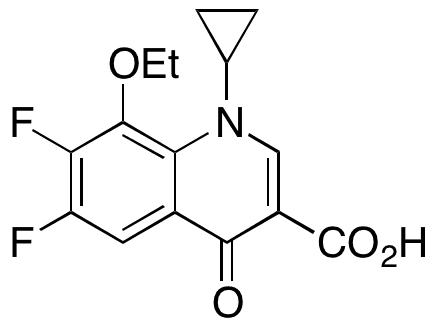 1-Cyclopropyl-8-ethoxy-6,7-difluoro-1,4-dihydro-4-oxo-3-quinolinecarboxylic Acid
