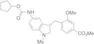 4-[[5-[[(Cyclopentyloxy)carbonyl]amino]-1-methyl-1H-indol-3-yl]methyl]-3-methoxy-benzoic Acid Meth…