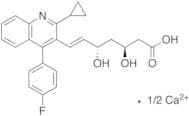 (3S,5S,6E)-7-[2-Cyclopropyl-4-(4-fluorophenyl)-3-quinolinyl]-3,5-dihydroxy-6-heptenoic Acid Calciu…