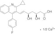 (3S,5R,6E)-7-[2-Cyclopropyl-4-(4-fluorophenyl)-3-quinolinyl]-3,5-dihydroxy-6-heptenoic Acid Calciu…