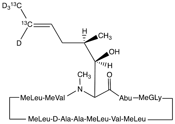 Cyclosporin A-13C2,d4 (Major)