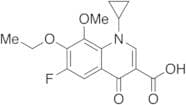 1-Cyclopropyl-6-fluoro-1,4-dihydro-7-ethoxy-8-methoxy-4-oxo-3-quinolinecarboxylic Acid