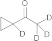 Cyclopropyl-1-d1 Methyl-d3 Ketone