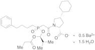 ((4S)-4-Cyclohexyl-1-[(R)-[(S)-1-hydroxy-2-methylpropoxy](4-phenylbutyl)phosphinyl]acetyl-D-prolin…