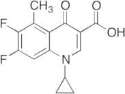 1-Cyclopropyl-6,7-difluoro-1,4-dihydro-5-methyl-4-oxo-3-quinolinecarboxylic Acid