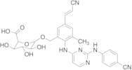 (2S,3R,4R,5S)-6-((2-((2-((4-Cyanophenyl)amino)pyrimidin-4-yl)amino)-5-((E)-2-cyanovinyl)-3-methylb…