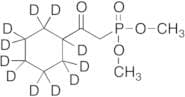 (2-Cyclohexyl-2-oxoethyl)phosphonic Acid Dimethyl Ester-d11