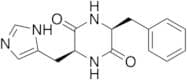 Cyclo(-His-Phe)