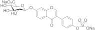 Daidzein 7-β-D-Glucuronide 4’-Sulfate Disodium Salt