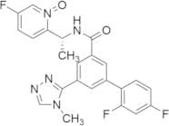 2',4'-Difluoro-N-[(1R)-1-(5-fluoro-1-oxido-2-pyridinyl)ethyl]-5-(4-methyl-4H-1,2,4-triazol-3-yl)[1…