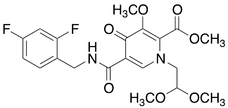 5-​[[[(2,​4-​Difluorophenyl)​methyl]​amino]​carbonyl]​-​1-​(2,​2-​dimethoxyethyl)​-​1,​4-​dihydro-…