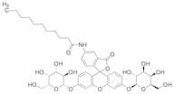 5-Dodecanoylaminofluorescein Di-b-D-galactopyranoside