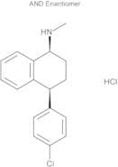 rac-cis-3-Dechloro Sertraline Hydrochloride