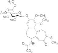 3-Demethyl Thiocolchicine-d3 2-O-(2,3,4-Tri-O-acetyl-β-D-glucuronide Methyl Ester)