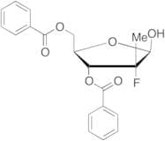 (2R)-2-Deoxy-2-fluoro-2-methyl-β-D-erythro-pentofuranose 3,5-Dibenzoate
