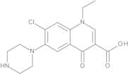 6-Defluoro-piperazinyl 7-Depiperazinyl-chloro Norfloxacin