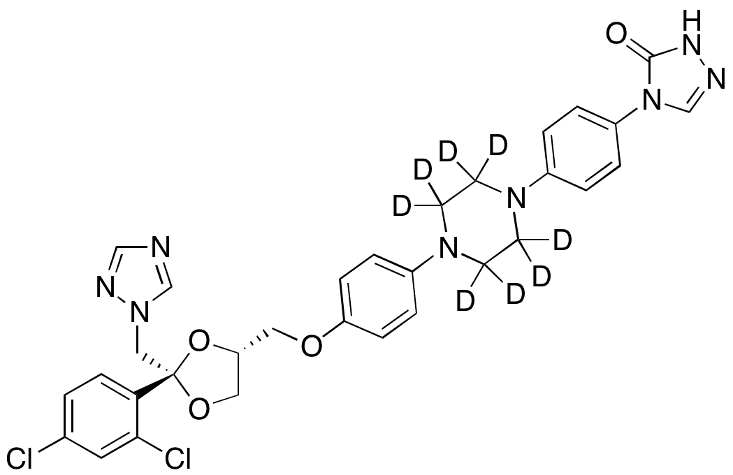 N-Desalkyl Itraconazole-d8