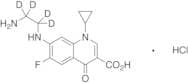 Desethylene Ciprofloxacin-d4, Hydrochloride